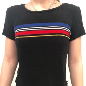 ‘ Garage’ Stripped T Shirt